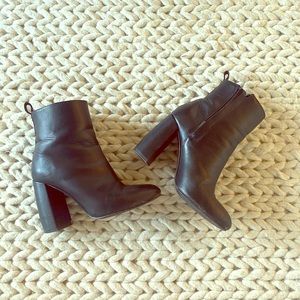 & Other Stories Leather Booties